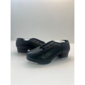 Professional-grade Tap Shoes Kids Size 2.5Y Black New Without Box